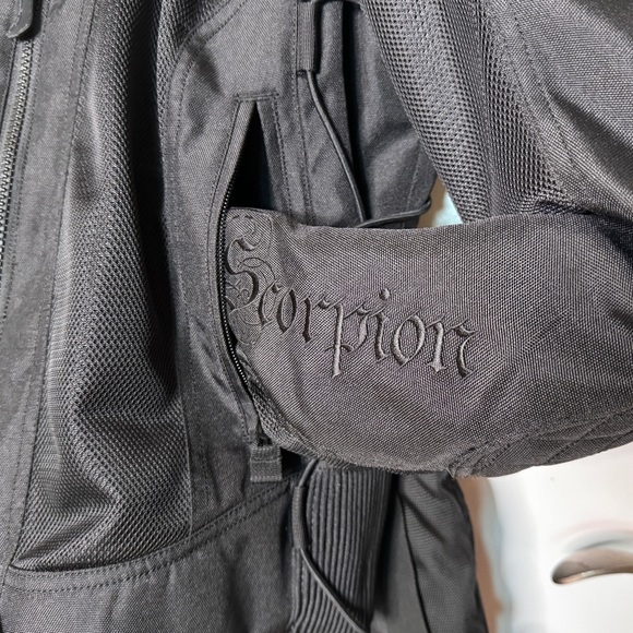 Scorpion Exo Skeleton Motorcycle Jacket with (Matching pants available) - Picture 9 of 13